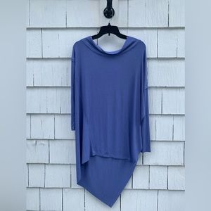 Free People Asymmetrical Long Sleeve Top